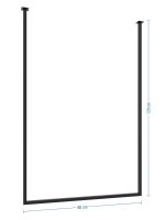 Porte serviette de plafond  unique L – Image 5