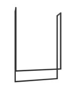 Porte serviette de plafond  double L – Image 2