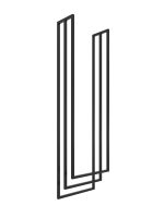 Porte serviette de plafond Long triple S – Image 2