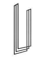 Porte serviette de plafond Long triple M – Image 2