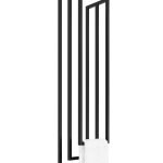 Porte serviette de plafond triple XS