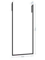 Porte serviette unique mural Long M – Image 4