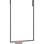 Porte serviette unique mural Long L