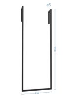 Porte serviette unique mural  S – Image 4