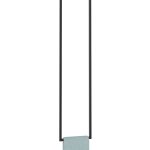 Porte serviette de plafond unique Long pour les plaques de plâtre XS