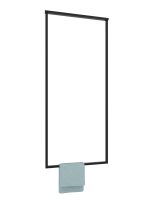 Porte serviette de plafond unique Long pour les plaques de plâtre M