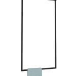 Porte serviette de plafond unique pour les plaques de plâtre M