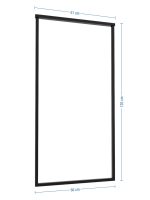 Porte serviette de plafond unique pour les plaques de plâtre M – Image 4