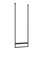 Porte serviette de plafond Long avec étagère S – Image 2