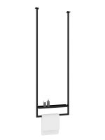 Porte serviette de plafond Long avec étagère S