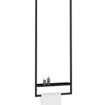 Porte serviette de plafond avec étagère S