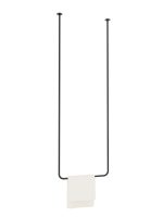 Porte serviette de plafond unique Tube Long S