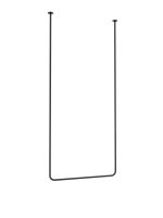 Porte serviette de plafond unique Tube Long M – Image 2