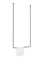 Porte serviette de plafond unique Tube Long M