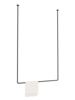 Porte serviette de plafond unique Tube Long L