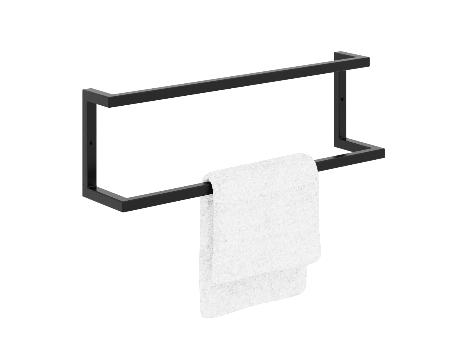 wsc-2-60-m-cza-sym1 Porte serviette mural double M – Image 1