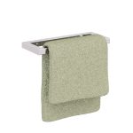 Porte serviette mural unique B acier inoxydable chromé XS