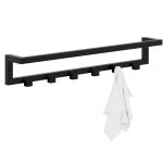 Porte serviette mural avec patères M