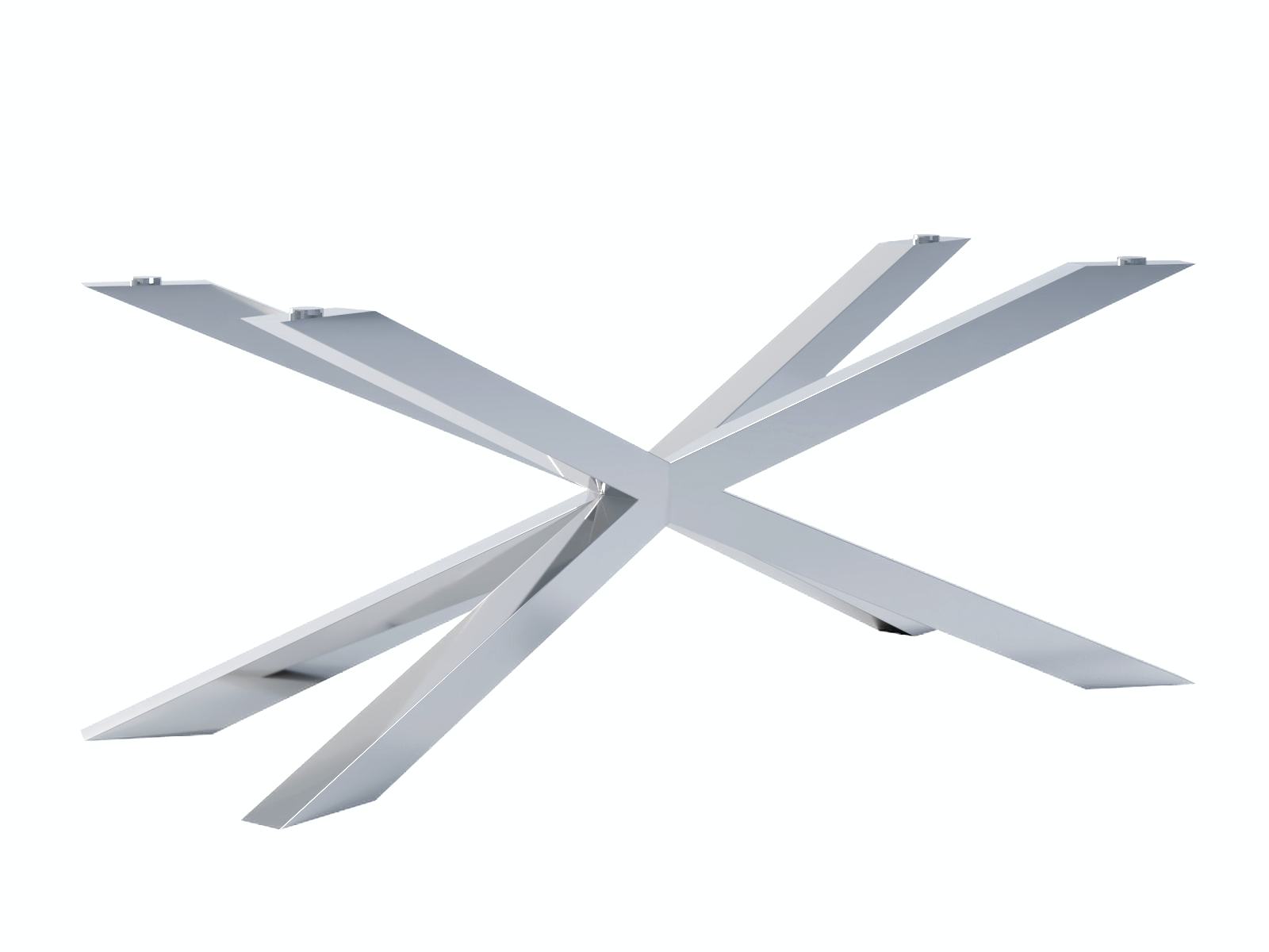 Pied de table sous verre Pajak chrome XL Pied de table sous verre Pajak chrome XL