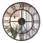 Grande Horloge Miroir Roma Loft 100 cm