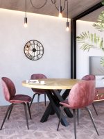 Horloge Miroir Roma Loft 60 cm – Image 2