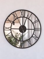 Grande Horloge Miroir Roma Loft 80 cm – Image 4