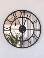 Grande Horloge Miroir Roma Loft 90 cm – Image 4