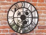 Horloge Miroir Loft Engrenages 60 cm – Image 4