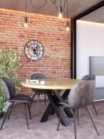 Horloge Miroir Loft Engrenages 60 cm – Image 2