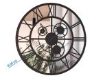 Horloge Miroir Loft Engrenages 60 cm – Image 3