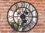 Horloge Miroir Loft Engrenages 70 cm – Image 4