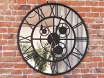 Grande Horloge Miroir Loft Engrenages 90 cm – Image 4