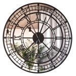 Grande Horloge Miroir Big Ben 100 cm