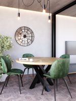 Grande Horloge Miroir Big Ben 80 cm – Image 2