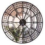 Grande Horloge Miroir Big Ben 90 cm