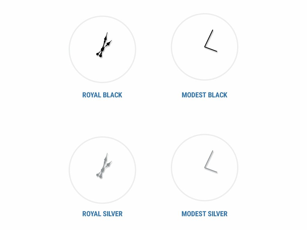 Horloge en métal Classic 40 cm – Image 6