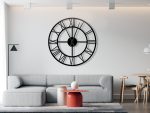 Grande Horloge Murale Roma Loft 100 cm – Image 2