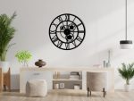 Grande Horloge Murale Loft Engrenages 90 cm – Image 3