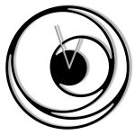 Horloge Murale Décorative Spirala 40 cm