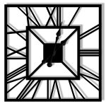 Horloge Murale Art Deco 40 cm