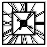 Horloge Murale Art Deco 50 cm