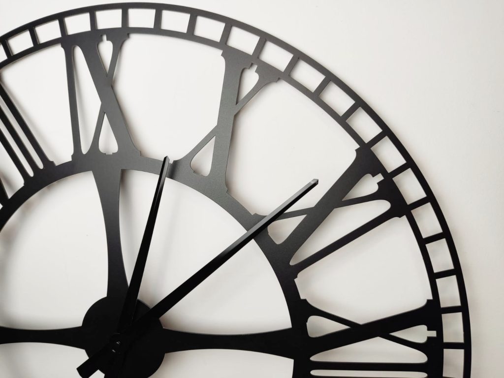 Horloge murale métallique Gare 40 cm – Image 5