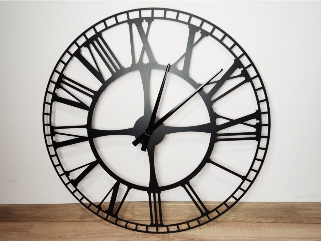 Horloge murale métallique Gare 40 cm – Image 3