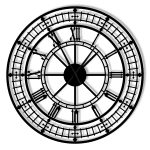 Grande Horloge Murale Big Ben 90 cm