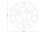Grande Horloge Murale Industrielle Engrenages II 100 cm – Image 7