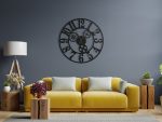 Horloge Murale Industrielle Engrenages II 70 cm – Image 2