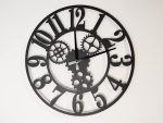 Grande Horloge Murale Industrielle Engrenages II 100 cm – Image 3