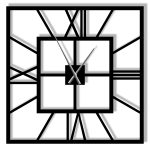 Grande Horloge Murale Plaza 100 cm