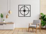 Grande Horloge Murale Simple 80 cm – Image 2